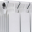RIFAR BASE 200 10 секций радиатор биметаллический боковое подключение (белый RAL 9016)