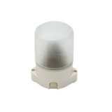 Светильник для бани НББ 01-60-001 пласт/стекло прямой IP65 E27 max 60Вт 135х105х84 бел. ЭРА Б0048030