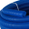 SPG-0001-504032 STOUT Труба гофрированная ПНД, цвет синий, наружным диаметром 40 мм для труб диаметром 32 мм