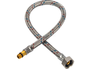 SHF-0026-181015 STOUT Гибкая подводка для воды M 10 (18мм) х ВР 1/2, длина 500 мм