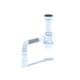 Сифон АНИ Грот 1 1/2"*40 с гибкой трубой 40*40/50 А0115