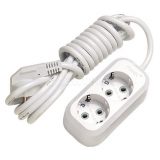 Удлинитель 2х5м без заземл. 10А IP20 MAKEL MGP104
