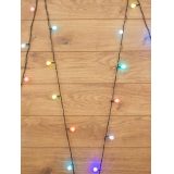 Гирлянда "LED-Шарики" 5м d=25мм 25LED RGB темно-зел. провод 6Вт 220В IP20 NEON-NIGHT 303-559