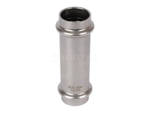RSS-0017-000028 ROMMER Муфта равнопроходная, 28, из нержавеющей стали прессовой