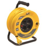Удлинитель на кат. 4х30м УК30 с термозащ. 3х1.0 "Industrial" ИЭК WKP14-10-04-30