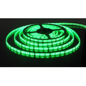 Светодиодная лента 3528/60 LED 4.8W IP65 [белая подложка] зеленый свет