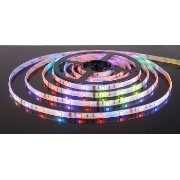 Светодиодная лента 5050/30 LED 7.2W IP65 [белая подложка] мультиколор