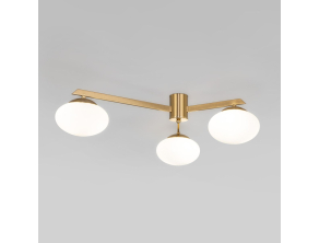 Потолочная люстра Eurosvet Opaline 70220/3 латунь
