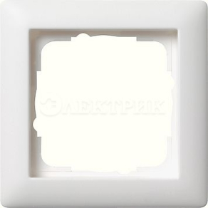 Бел матовый Рамка 1-ая Standard 55 GIRA