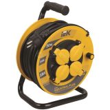 Удлинитель на кат. 4х30м УК30 с термозащ. 3х1.5 IP44 "Industrial plus" ИЭК WKP15-16-04-30-44