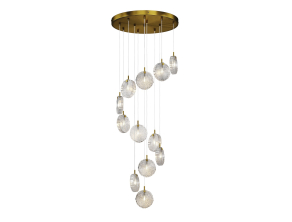 Подвесная люстра Maytoni Frozen MOD254PL-12BS