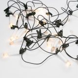 Гирлянда "Свечи" 20LED тепл. бел. 4м провод темно-зел. Neon-Night 303-083