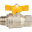 Itap BERLIN 073 3/4 Кран шаровый муфта/резьба для газа полнопроходной (бабочка)