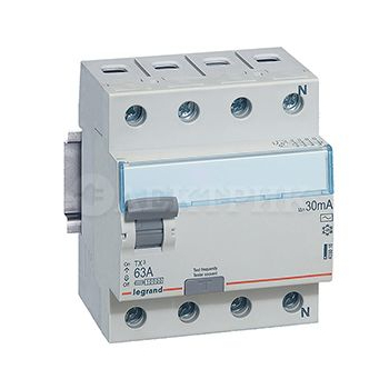 403009  Выключатель дифференциального тока TX³ - 4П - 40 А - тип AC - 30 мА - 4 модуля
