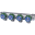 SMB-6850-341204 STOUT Коллектор регулирующий 3/4", 4 отвода 1/2"