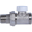 SVL-1196-000015 STOUT Клапан запорно-балансировочный прямой, 1/2" х 3/4"ЕК