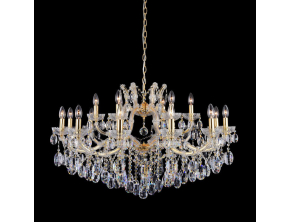 Подвесная люстра Crystal Lux Hollywood SP12+6 Gold