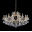 Подвесная люстра Crystal Lux Hollywood SP12+6 Gold