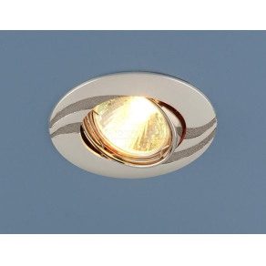Точечный светильник 8012A PS/N (перламутр. серебро / никель)