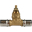 SFP-0014-002020 STOUT Вентиль с хромированной ручкой 20х20 для металлопластиковых труб прессовой