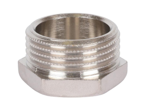 SFT-0025-000001 STOUT Заглушка НР никелированная 1"