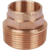 1424328114 Sanha 4243g переход ВП-НР, бронза28x11/4, для медных труб под пайку