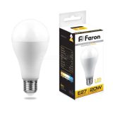 Лампа светодиодная LED 25вт Е27 теплый (LB-100)