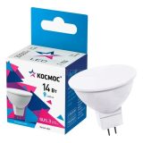 Лампа светодиодная JCDR 14Вт GU5.3 4500К 1260лм 174-265В КОСМОС LkecLED14wJCDRC45