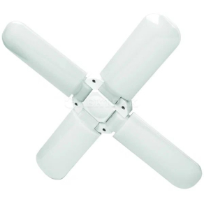 Лампа светодиодная LED-P65-32W/SPSB/E27/FR/P4 PLP32WH 32Вт P65 лепестковая матовая E27 для растений спектр для рассады и цветения (упак. картон) Uniel