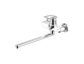 Смеситель для ванны с длинным изливом IDDIS, Stone, STOSB00i10WA