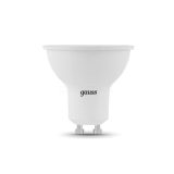 Лампа светодиодная MR16 5Вт 3000К тепл. бел. GU10 500лм 150-265В GAUSS 101506105