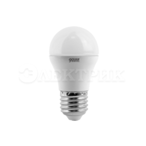 Лампа светодиодная LED Elementary Globe 6Вт E27 4100К Gauss LD53226