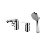 Смеситель на борт ванны на 3 отверстия с керамическим дивертором Torr, IDDIS, TORSB30i07 IDDIS TORSB30i07