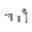 Смеситель на борт ванны на 3 отверстия с керамическим дивертором Torr, IDDIS, TORSB30i07 IDDIS TORSB30i07