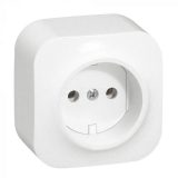 782210  Розетка 2К без шторок - 16 A - 250 В~ - Quteo IP 20 - Белый