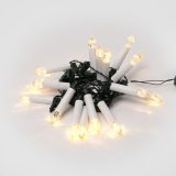 ULD-S0400-020/SGA WARM WHITE IP20 CANDLES Гирлянда светодиодная с конт.Свечки 4м