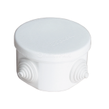 Коробка распр. ОП 75х45 (4 каб.ввод.) IP54 бел. ЭПП 240341
