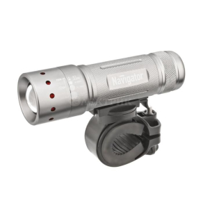 Фонарь 94 964 NPT-B01-3AAA велосипедный 2 крепл. CREE 1LEDх5Вт фокус блист. Navigator 94964