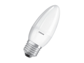 Лампа светодиодная LED Value LVCLB75 10SW/830 10Вт свеча матовая E27 230В 10х1 RU OSRAM 4058075579538