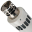 SCA-6010-000900 STOUT Элемент дымохода DN60/100 конечный участок 900 мм дымохода для горизонт.прохода через стену с оголовком из нерж. стали
