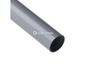 Труба ПВХ гладкая жесткая d40мм (л) (дл.3м) Рувинил 54000(3)