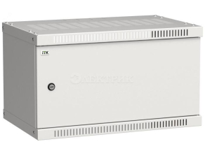 Шкаф LINEA WE 6U 600x450мм дверь металл сер. ITK LWE3-06U64-MF
