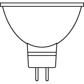 Лампа светодиодная LED Value LVMR1675 10SW/865 10Вт GU5.3 230В 10х1RU OSRAM 4058075582934