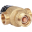 SVM-0125-186520 STOUT Термостатический смесительный клапан для систем отопления и ГВС 3/4"  НР   30-65°С KV 1,8