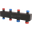 RDG-0016-004023 ROMMER Стальной распределительный коллектор 2(3) отопительных контура 1х1 1/4"