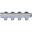 SMB-6850-341204 STOUT Коллектор регулирующий 3/4", 4 отвода 1/2"