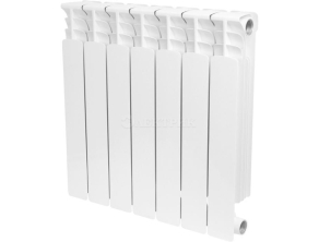 SRB-0310-050007 STOUT Space 500 7 секций радиатор биметаллический боковое подключение RAL9016