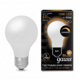 Лампа светодиодная Filament A60 E27 10Вт 2700К OPAL GAUSS 102202110