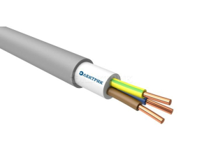 Кабель NYM-J 3х1.5 ГОСТ РЭК-PRYSMIAN
