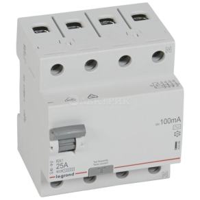 402066  RX3 ВДТ 100мА 25А 4П AC